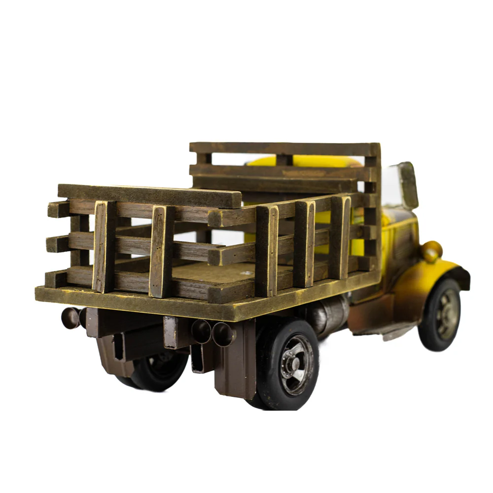 Boyle Metal Display Rustic Farm Truck Handmade Ornament Home Decor 39cm - Image 5