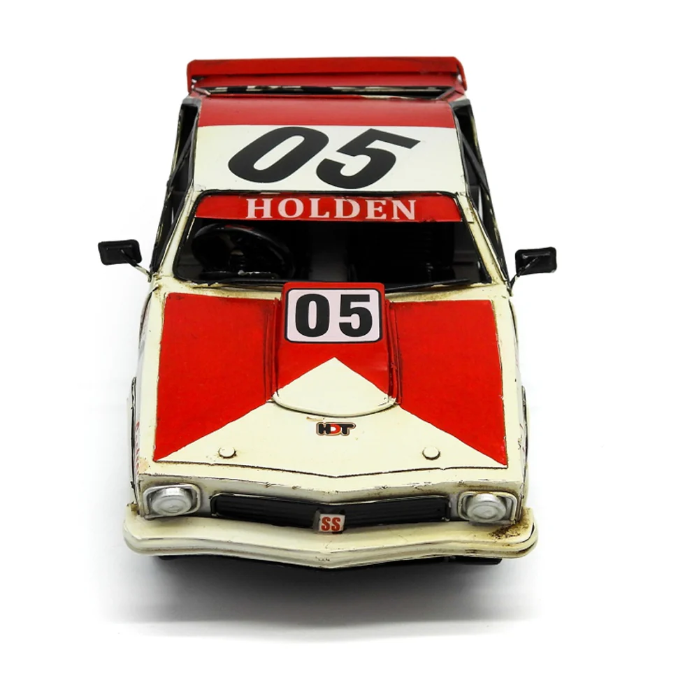 Boyle Metal Ornament Figurine 1978 Torana Bathurst Car 27x8cm (Red) - Image 3