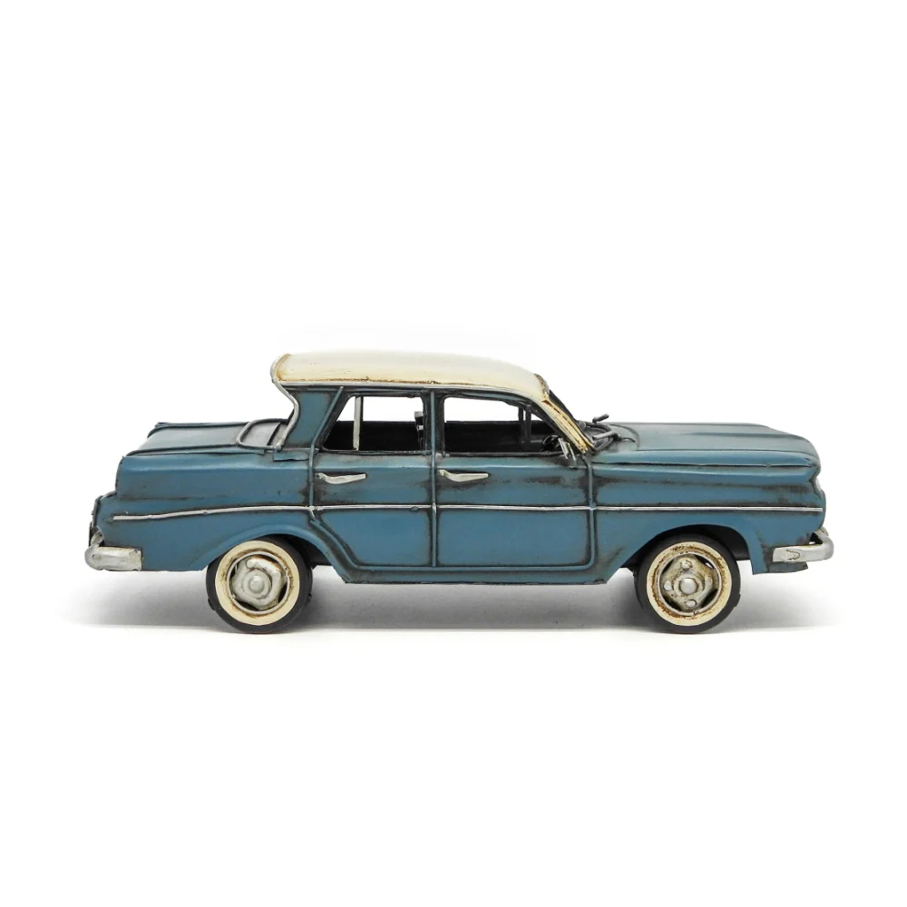 Boyle Metal Ornament Figurine EJ Holden Sedan 28.5cm (Blue) - Image 2