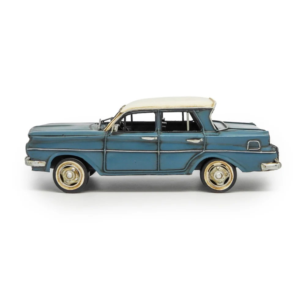 Boyle Metal Ornament Figurine EJ Holden Sedan 28.5cm (Blue) - Image 4