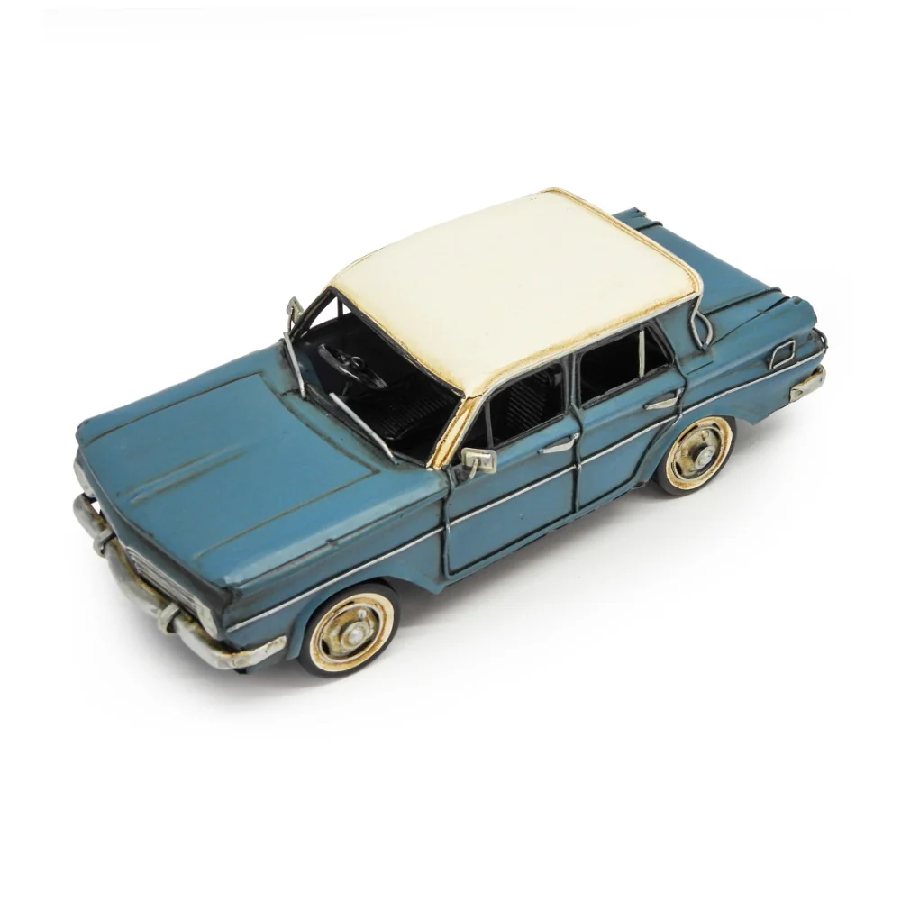 Boyle Metal Ornament Figurine EJ Holden Sedan 28.5cm (Blue) - Image 5