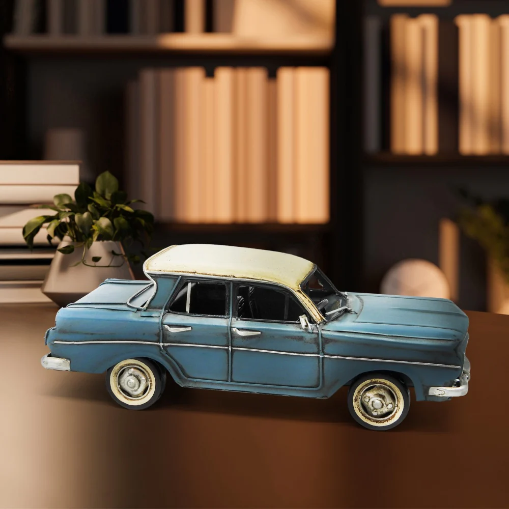 Boyle Metal Ornament Figurine EJ Holden Sedan 28.5cm (Blue) - Image 6