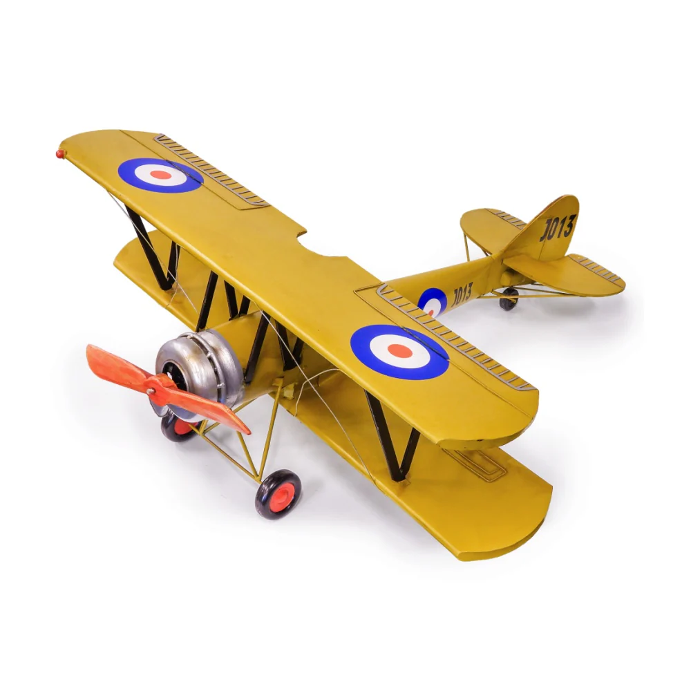 Boyle Metal Ornament Figurine EX Large The Arvo 621 Aircraft 96x94cm (Yellow) - Image 5