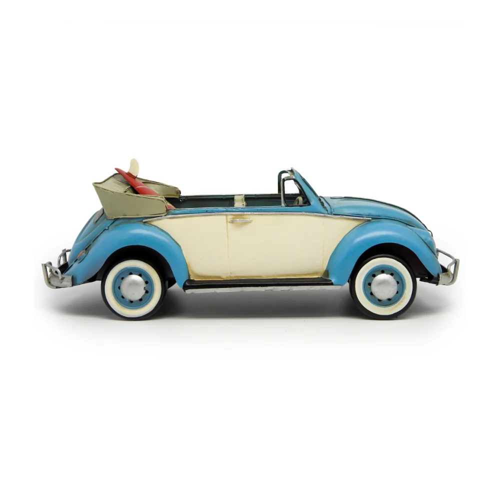 Boyle Metal Ornament Home Decor Collectible Beetle with Surfboard 34cm - Image 2