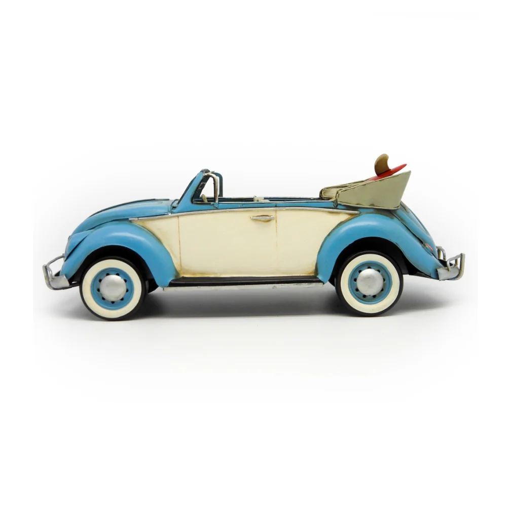 Boyle Metal Ornament Home Decor Collectible Beetle with Surfboard 34cm - Image 4