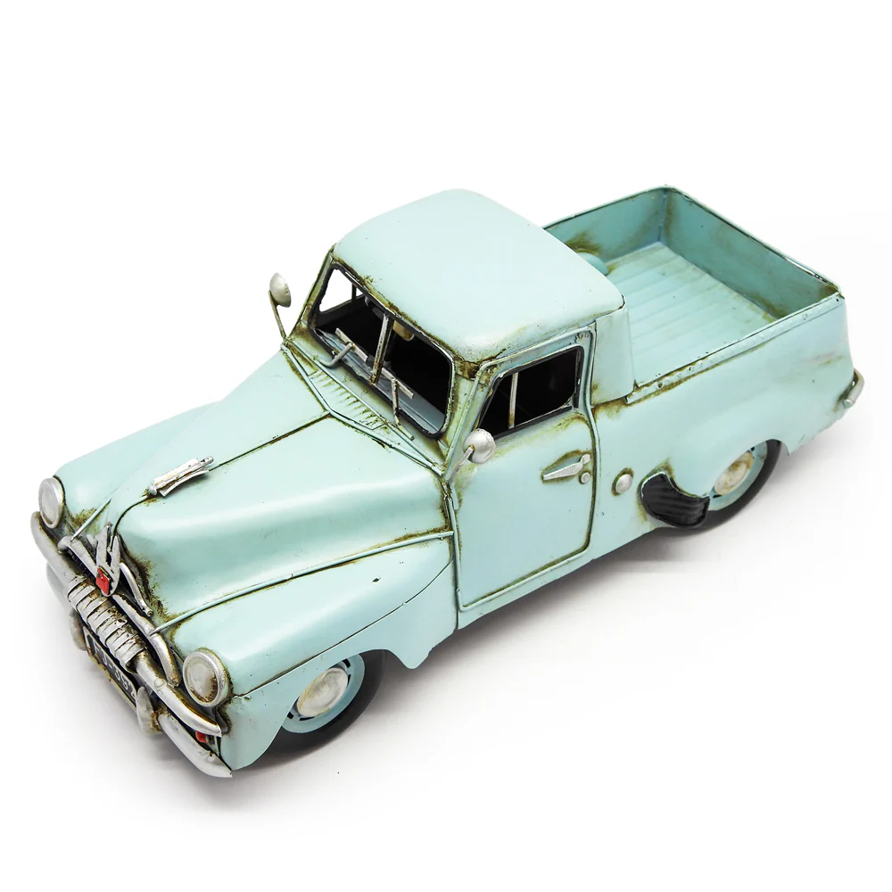 Boyle Metal Ornament Home Decor Collectible FJ Ute 31x12x12cm (Blue) - Image 7