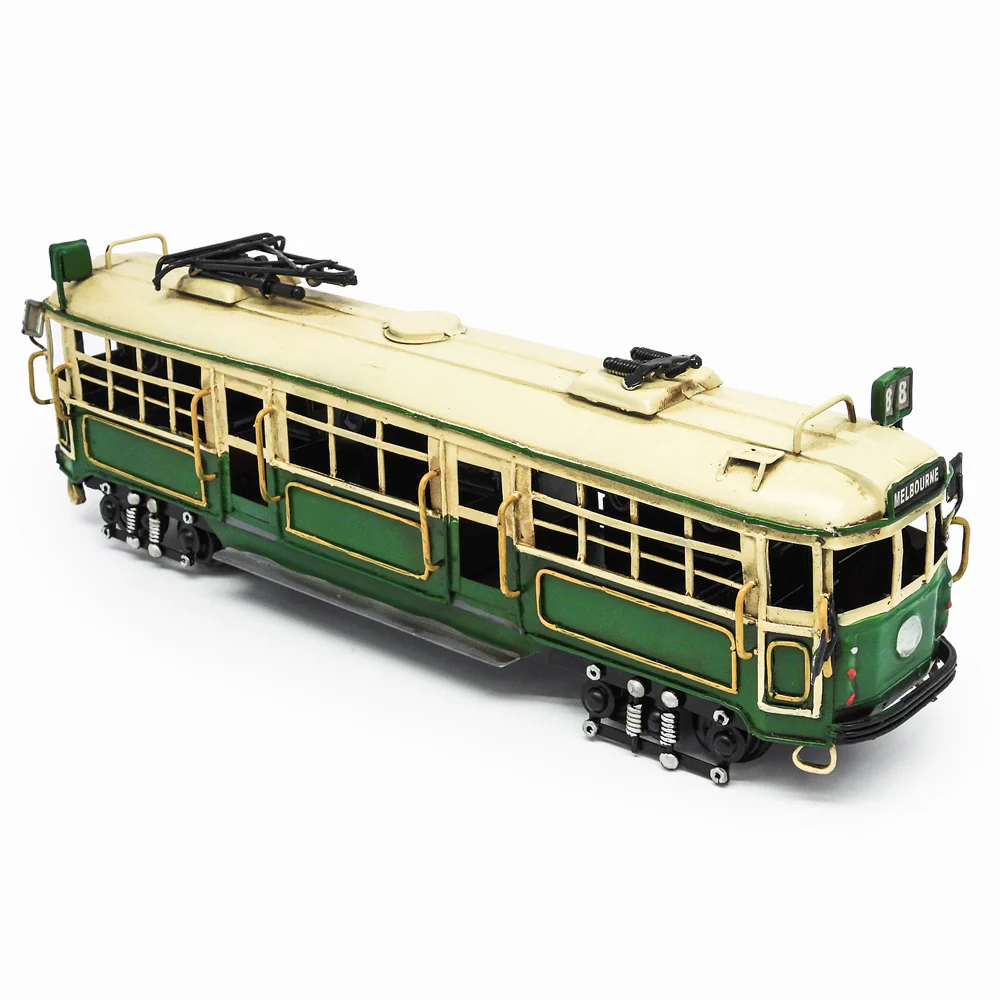 Boyle Metal Ornament Home Decor Collectible Melbourne W Class Tram 30x7.5x11cm - Image 2