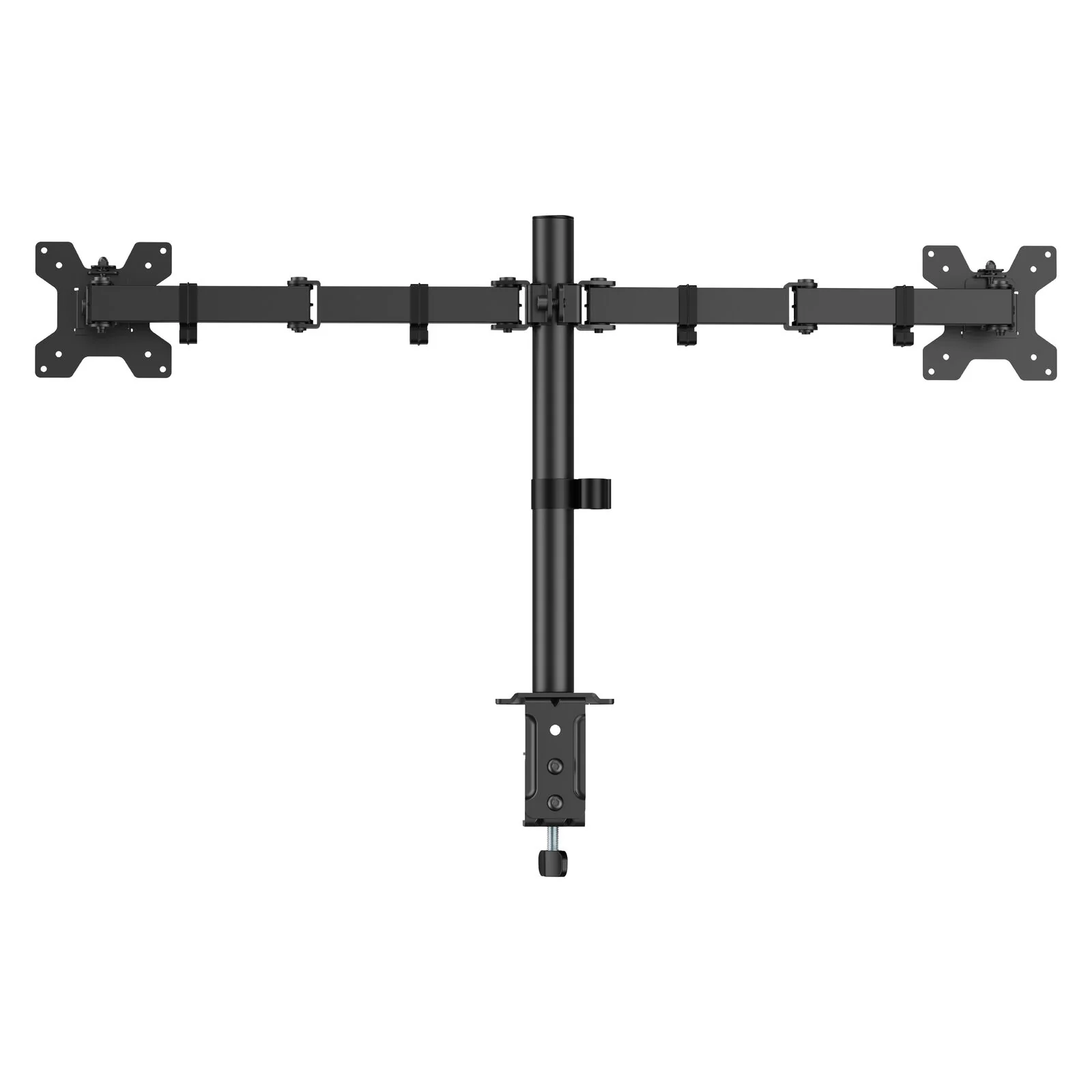 BR HOME Dual Screen Monitor Arm for 17-32" Displays Screen Holder Mount VESA (Matte Black) - Image 5