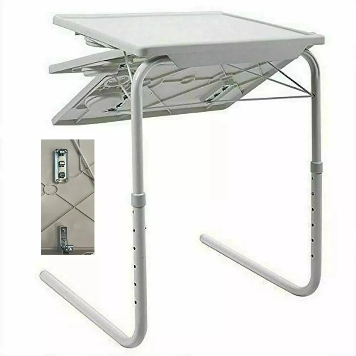 BR Home Portable Metal Adjustable Table - Image 3