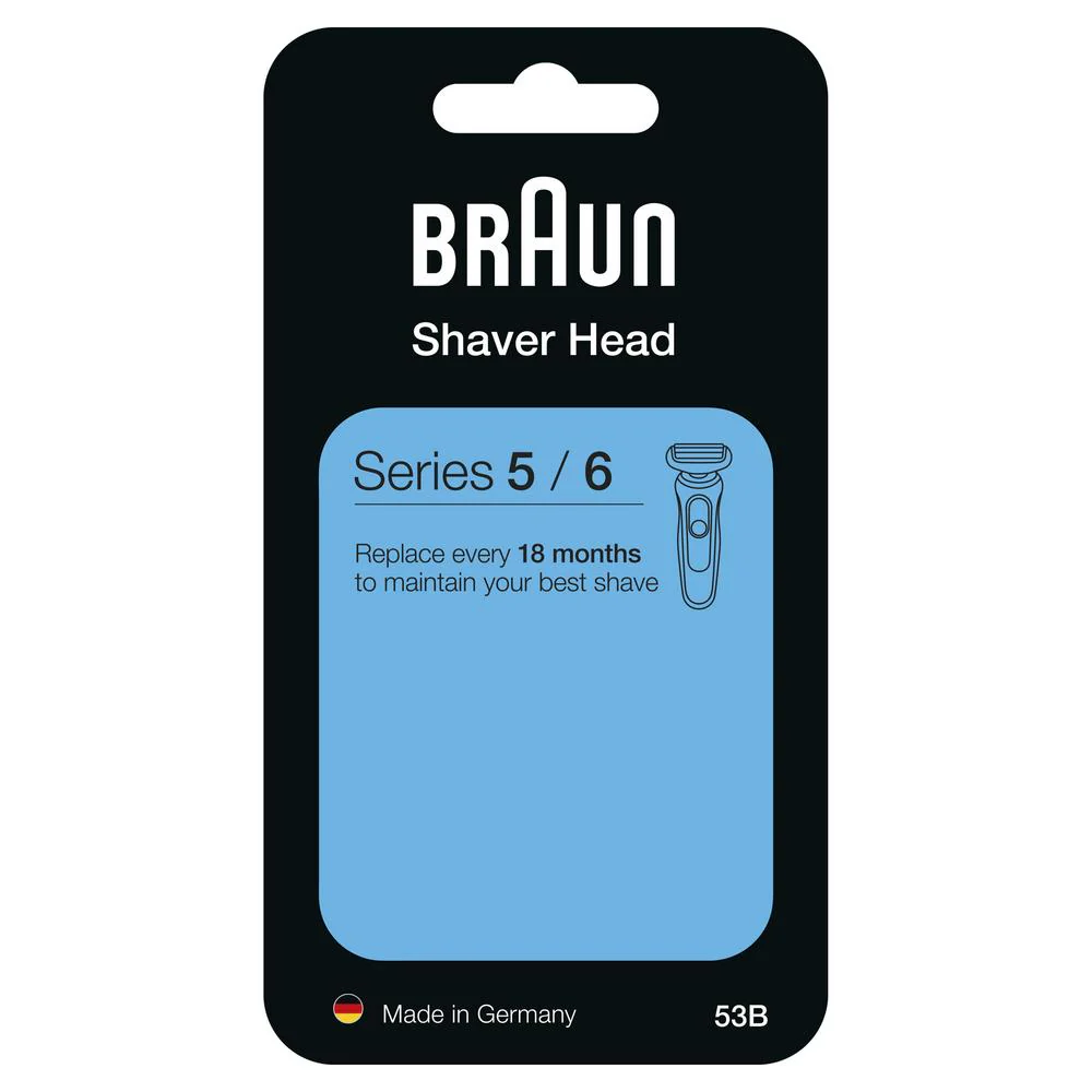 Braun Series 5 / 6 53B Shaver Head 1 Count - Image 2
