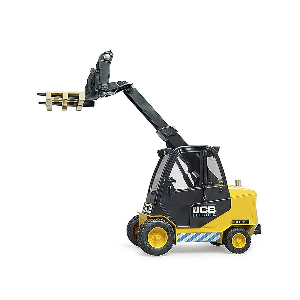 Bruder Licensed 1:16 JCB Teletruck with Pallet Includes Height Adjustable Telescopic Arm - Image 2