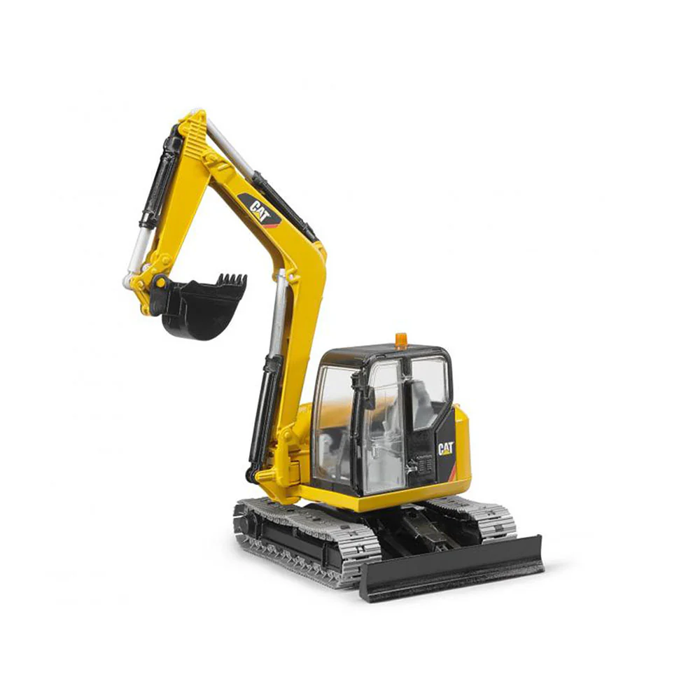 Bruder Licensed 1:16 Scale Caterpillar Mini Excavator With Genuine Chain Links Tracked Chassis - Image 2
