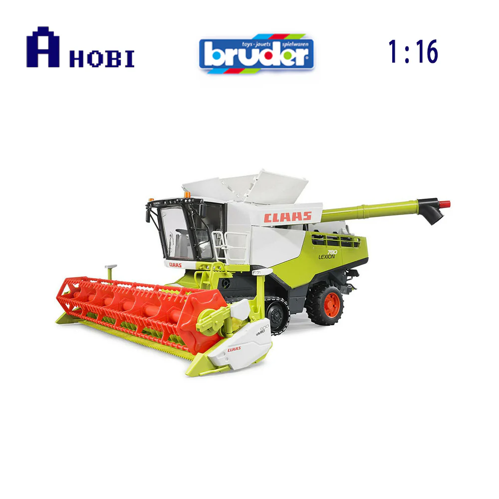Bruder Licensed 1:16 Scale Claas Lexion 780 Terra Trac Combine Harvester With Grain Tank - Image 3