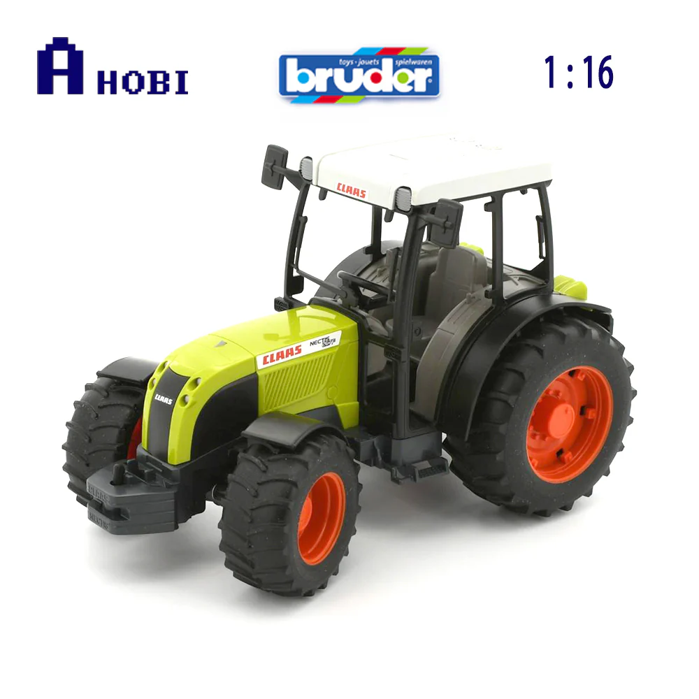 Bruder Licensed 1:16 Scale Claas Nectis 267 F Tractor Model Green - Image 3