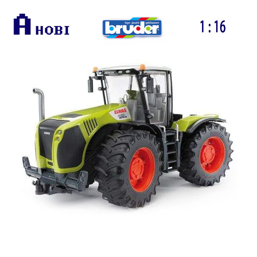 Bruder Licensed 1:16 Scale Claas Xerion 5000 Tractor Model Toy With Opening Door And Hood - Image 3