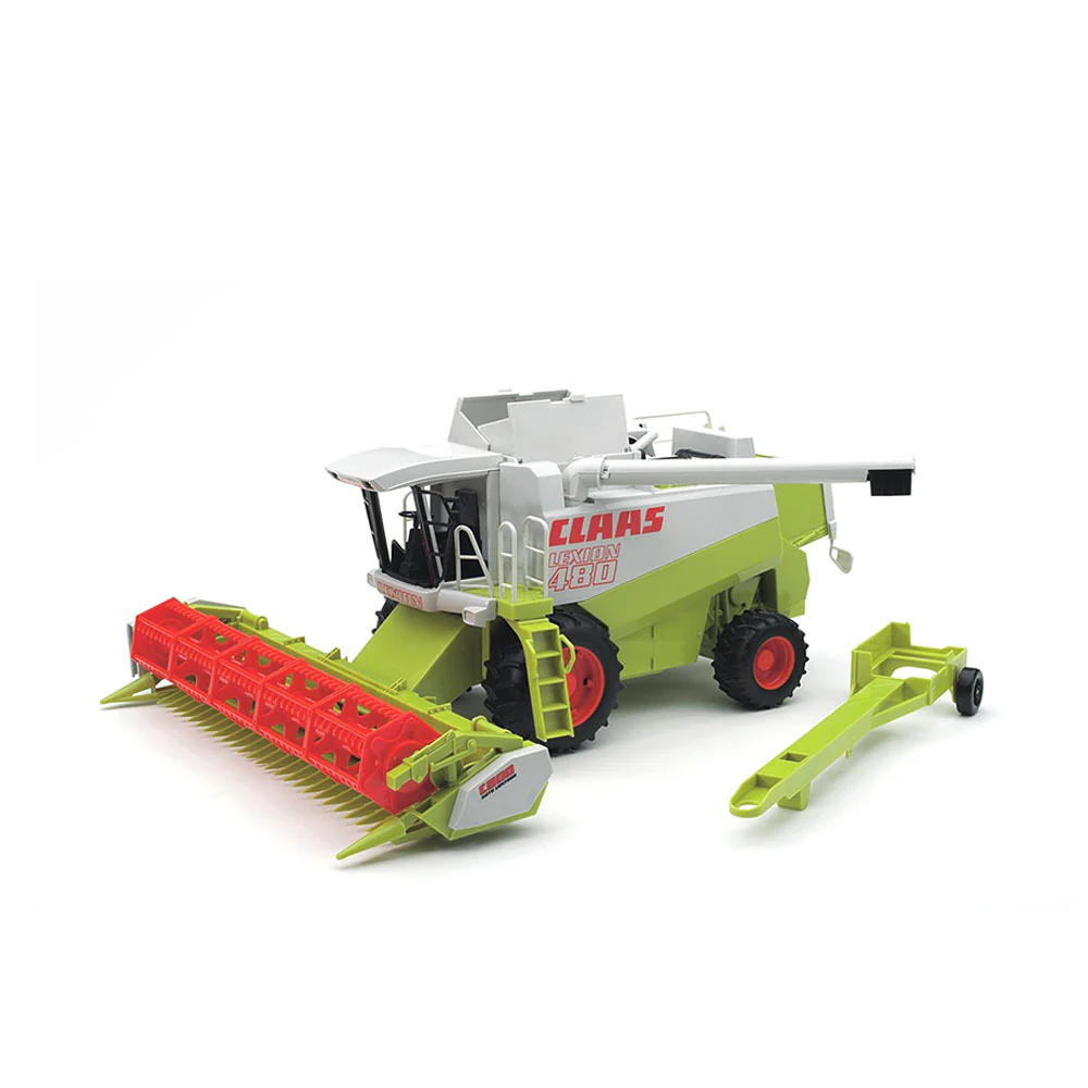 Bruder Licensed 1:20 Scale Claas Lexion 480 Combine Harvester (Green) - Image 2