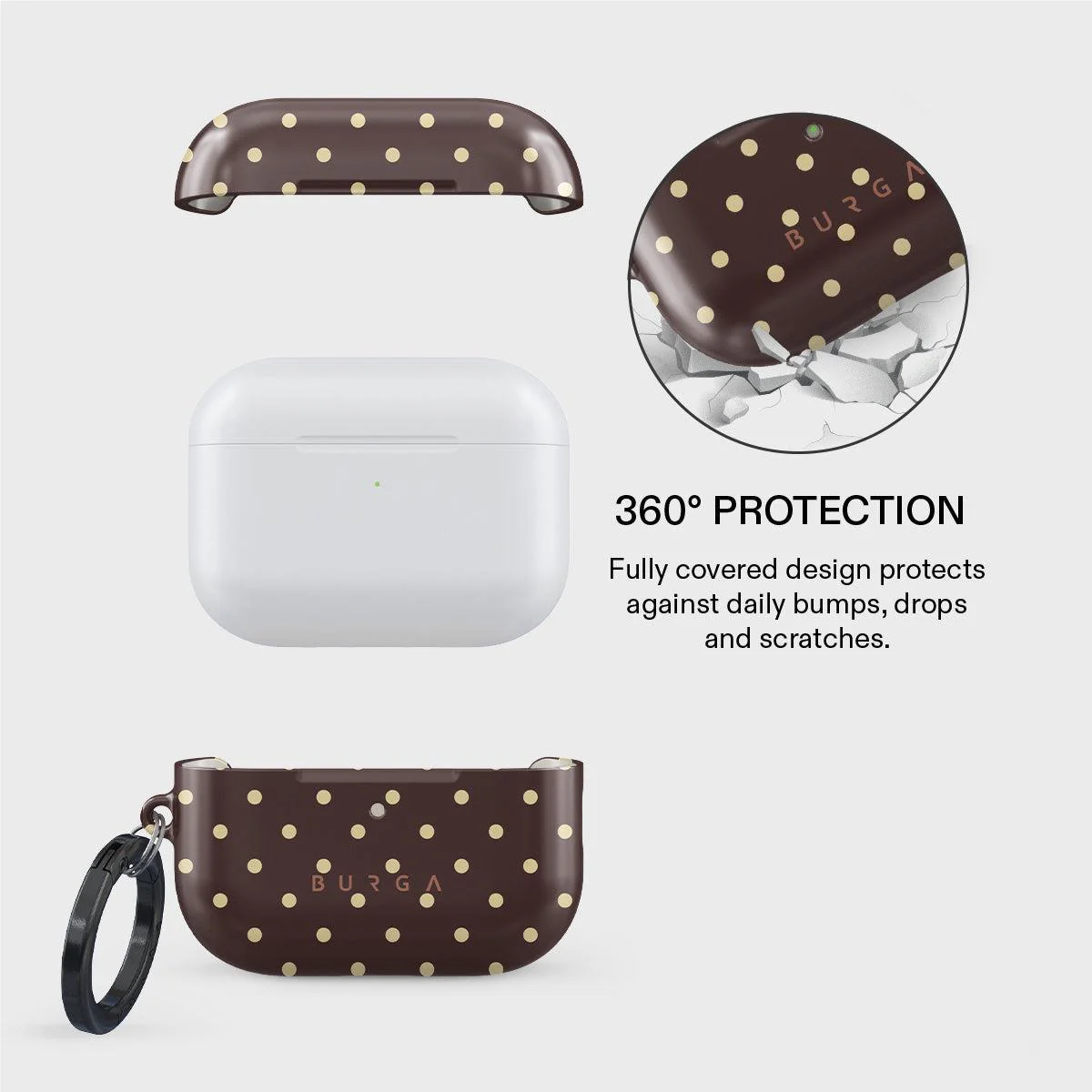 Burga Airpod Pro Gen 3 Protective Case (Sorry Busy) - Image 2