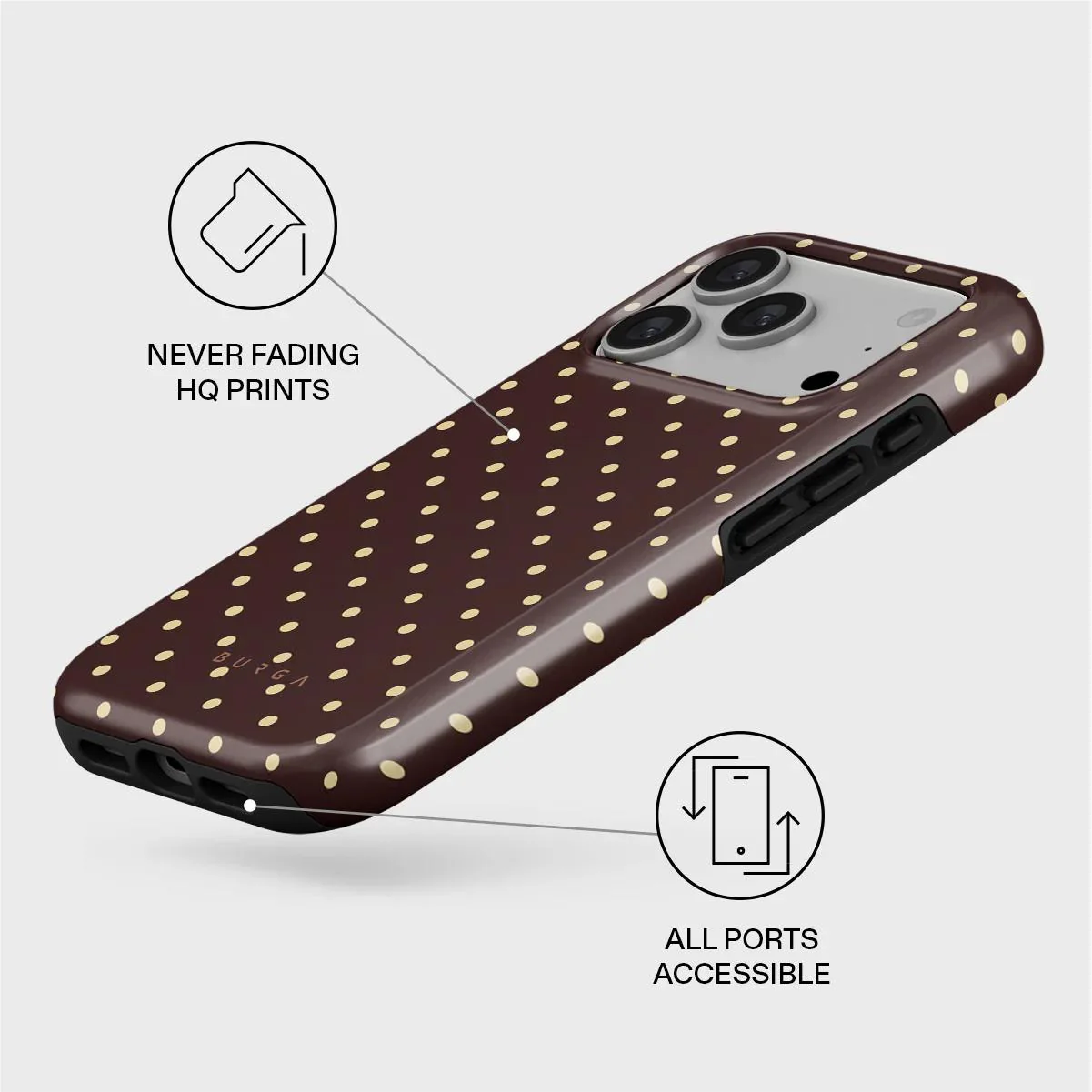 Burga iPhone 17 Pro Max Tough Magsafe Case (Sorry Busy) - Image 3