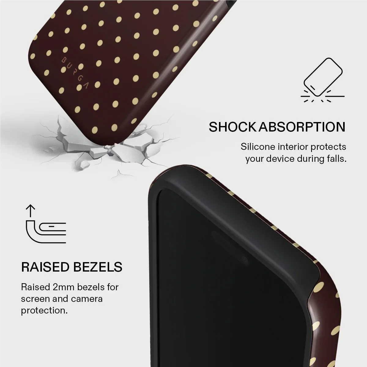 Burga iPhone 17 Pro Tough Magsafe Case (Sorry Busy) - Image 4