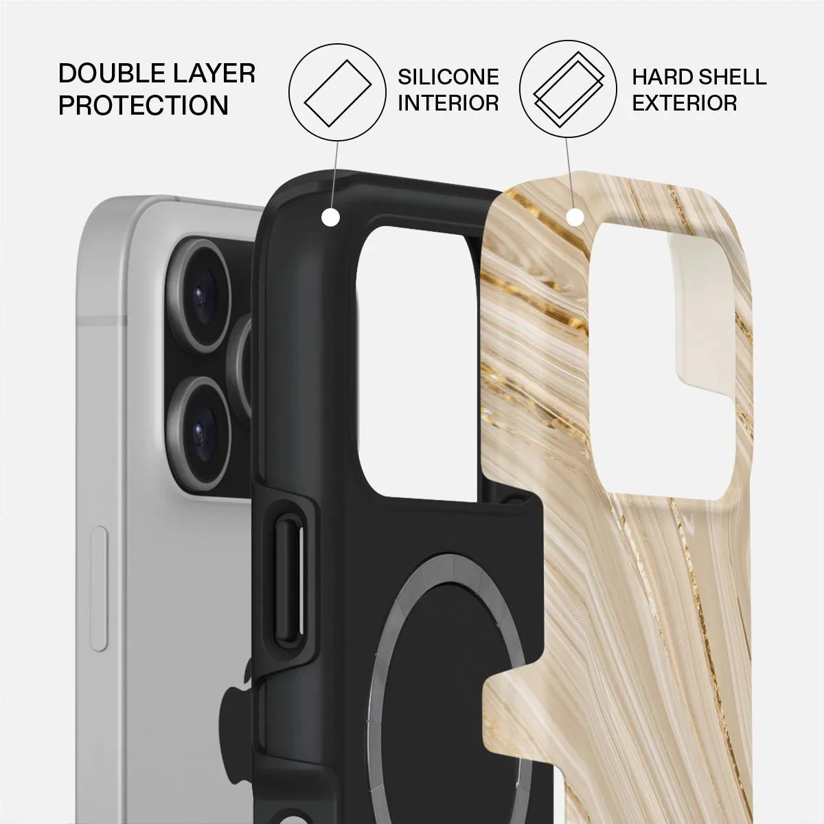 Burga MagSafe Case for iPhone 17 Pro Max (Full Glam) - Image 2