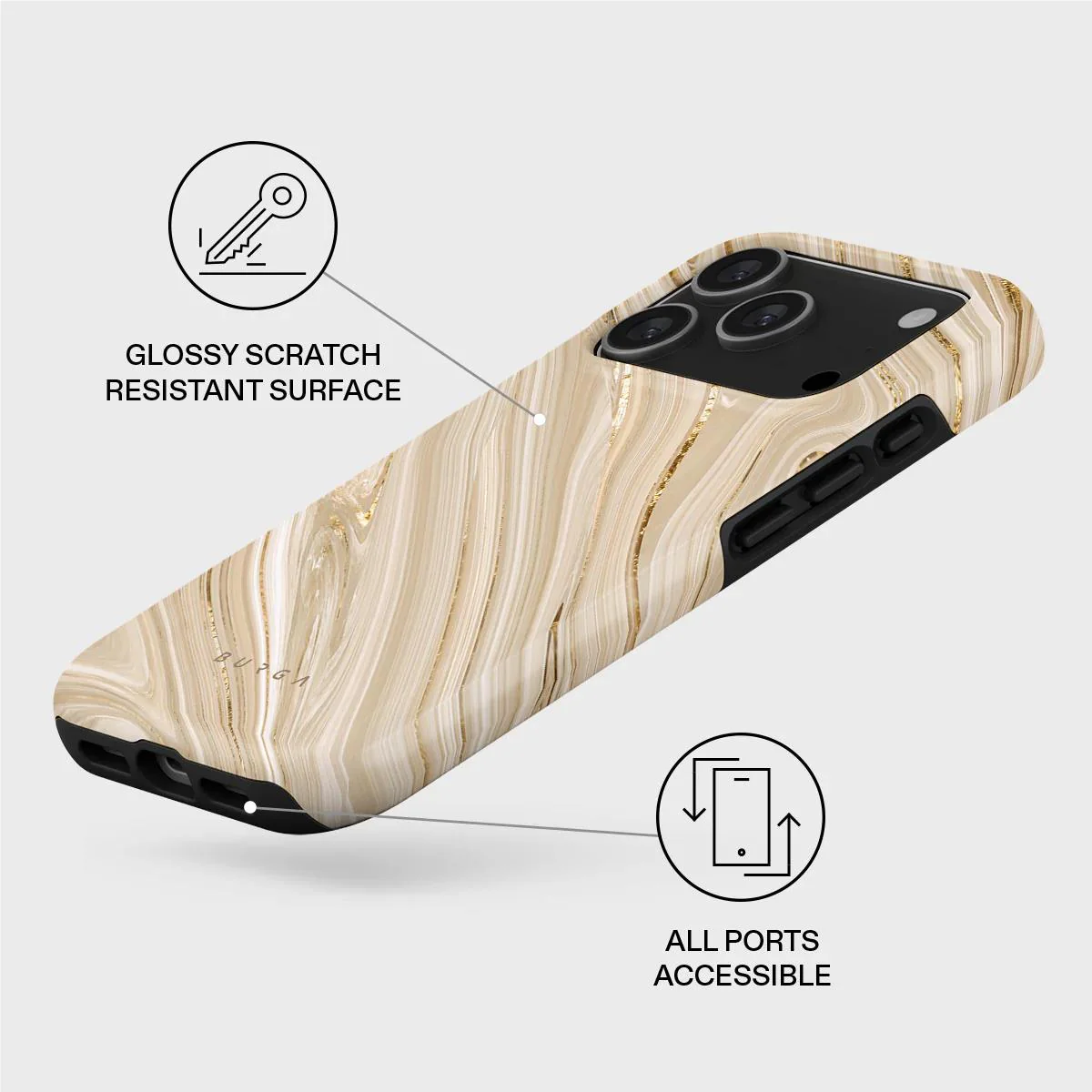 Burga MagSafe Case for iPhone 17 Pro Max (Full Glam) - Image 3