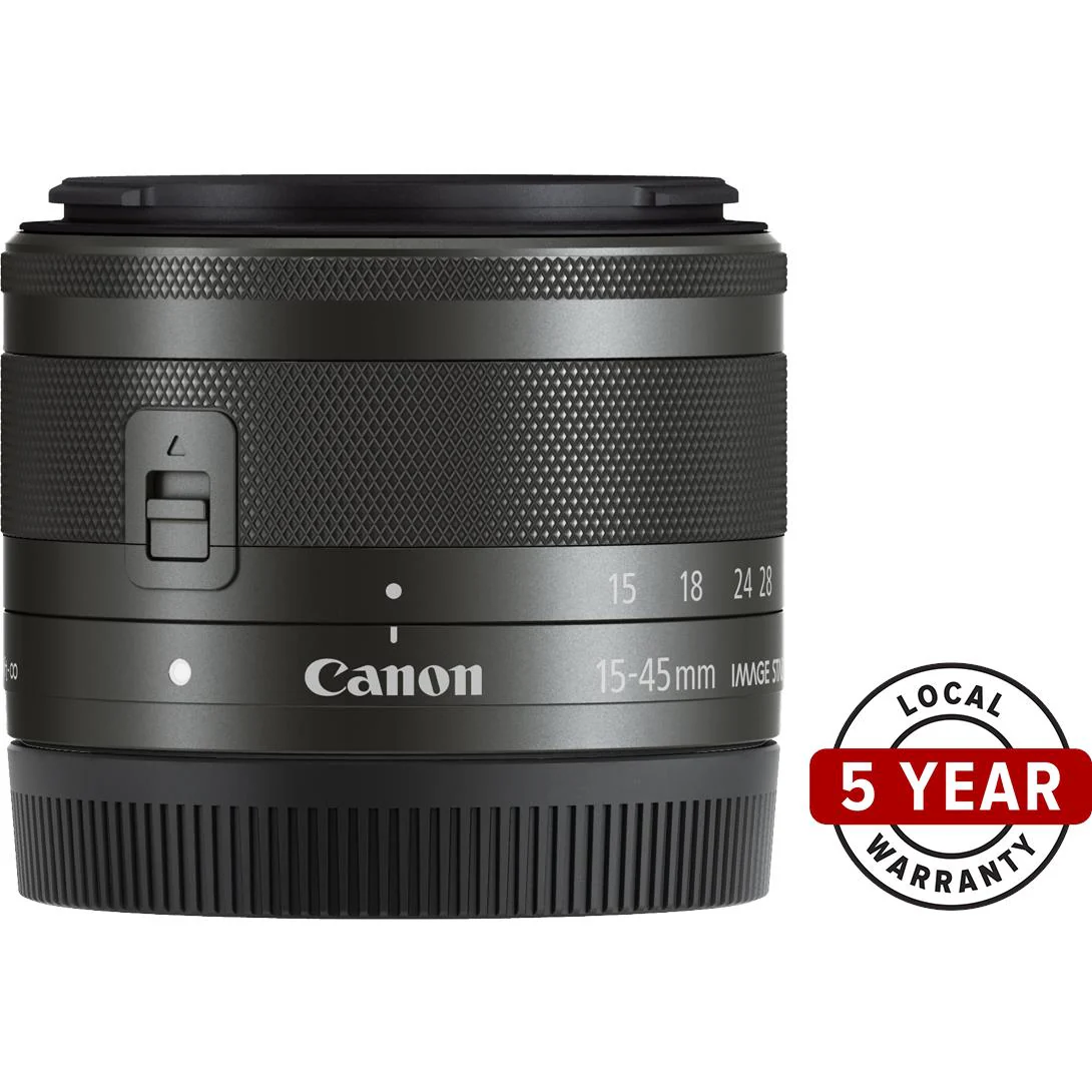 Canon EF-M 15-45mm f/3.5-6.3 IS STM Camera Lens - Image 2