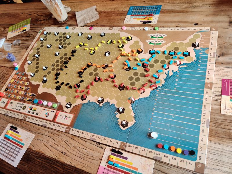 Capstone Games Ride the Rails: France & Germany Board Game - Image 2