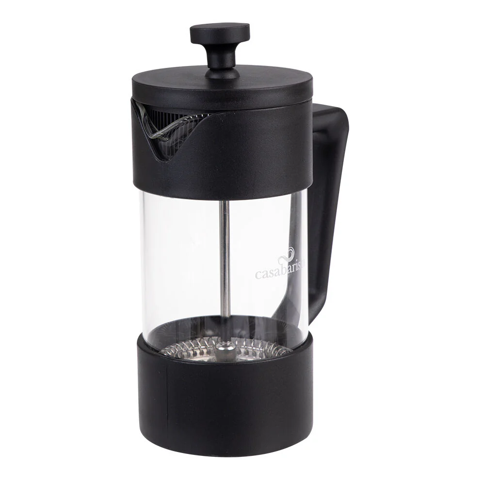 Casabarista Oslo Accent Stainless Steel Coffee Plunger 3 Cup 350ml Black - Image 3