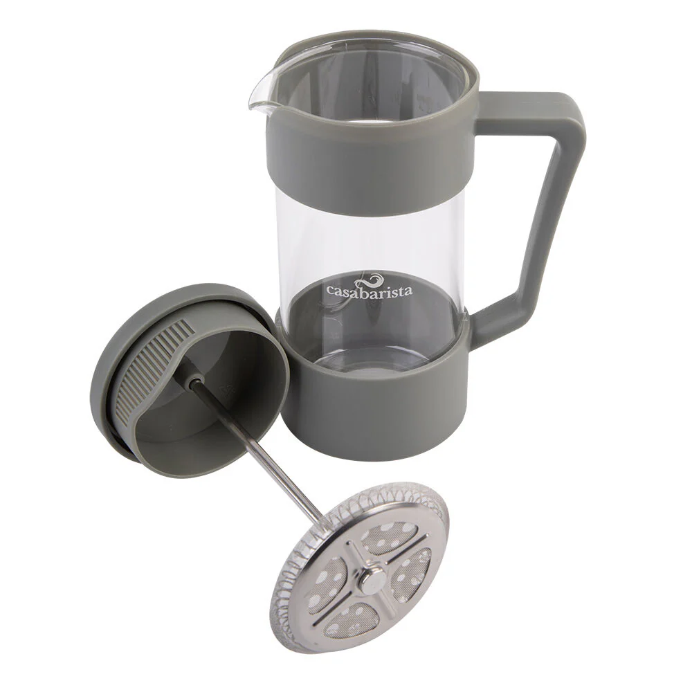 Casabarista Oslo Accent Stainless Steel Coffee Plunger 3 Cup 350ml Eucalypt - Image 5