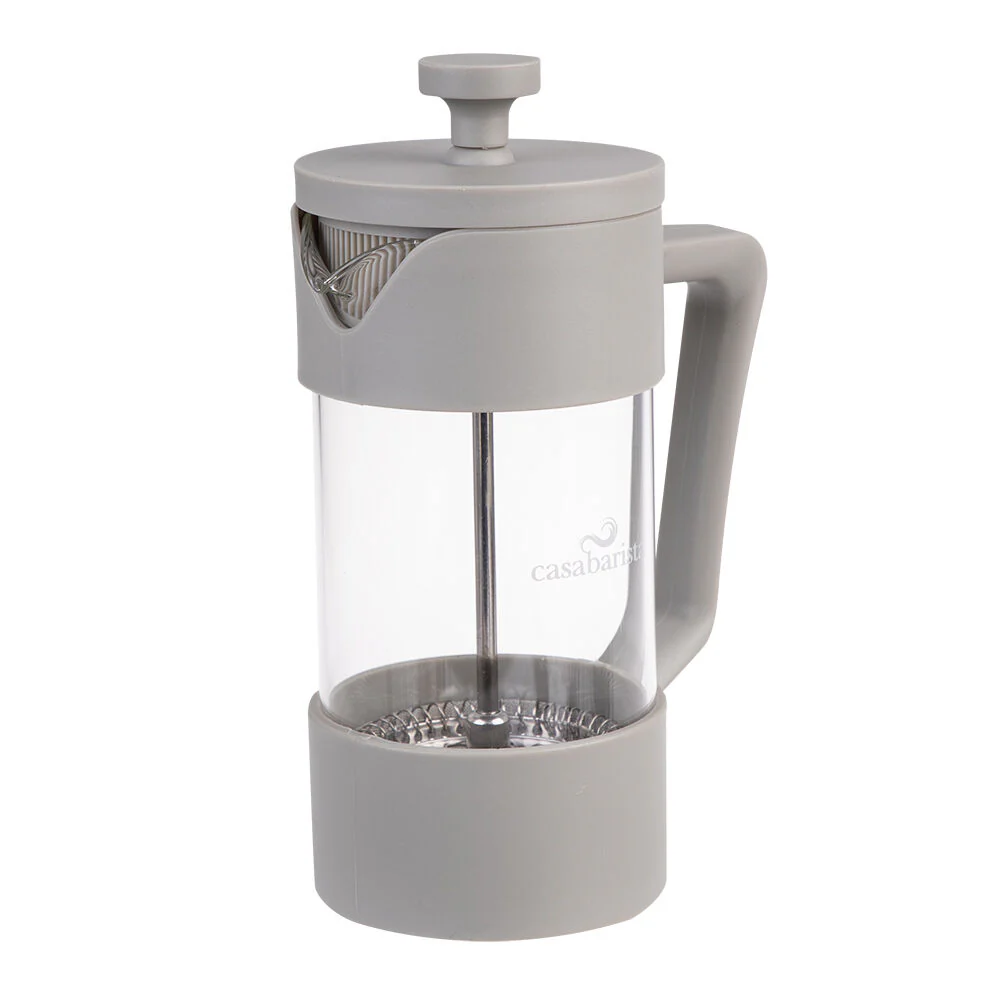 Casabarista Oslo Accent Stainless Steel Coffee Plunger 3 Cup 350ml Taupe - Image 3