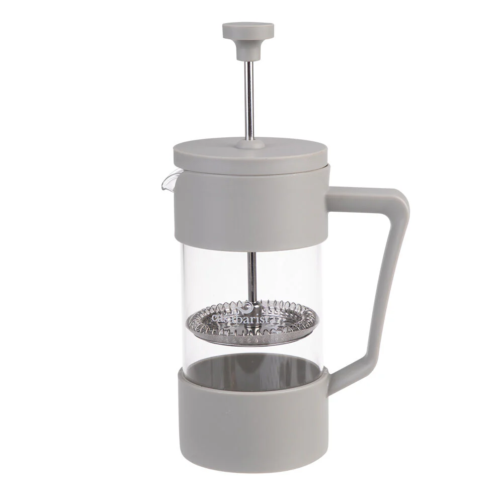 Casabarista Oslo Accent Stainless Steel Coffee Plunger 3 Cup 350ml Taupe - Image 4