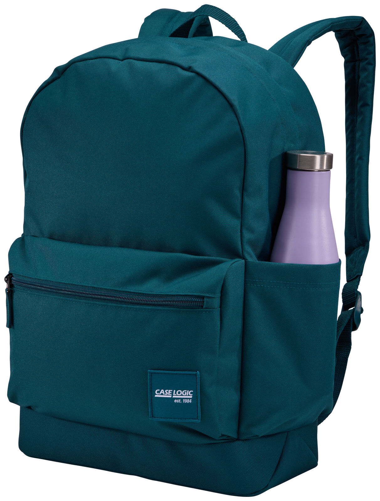 Case Logic 26L Alto Recycled Backpack Bag with Free Pencil Case in Teal - Image 6