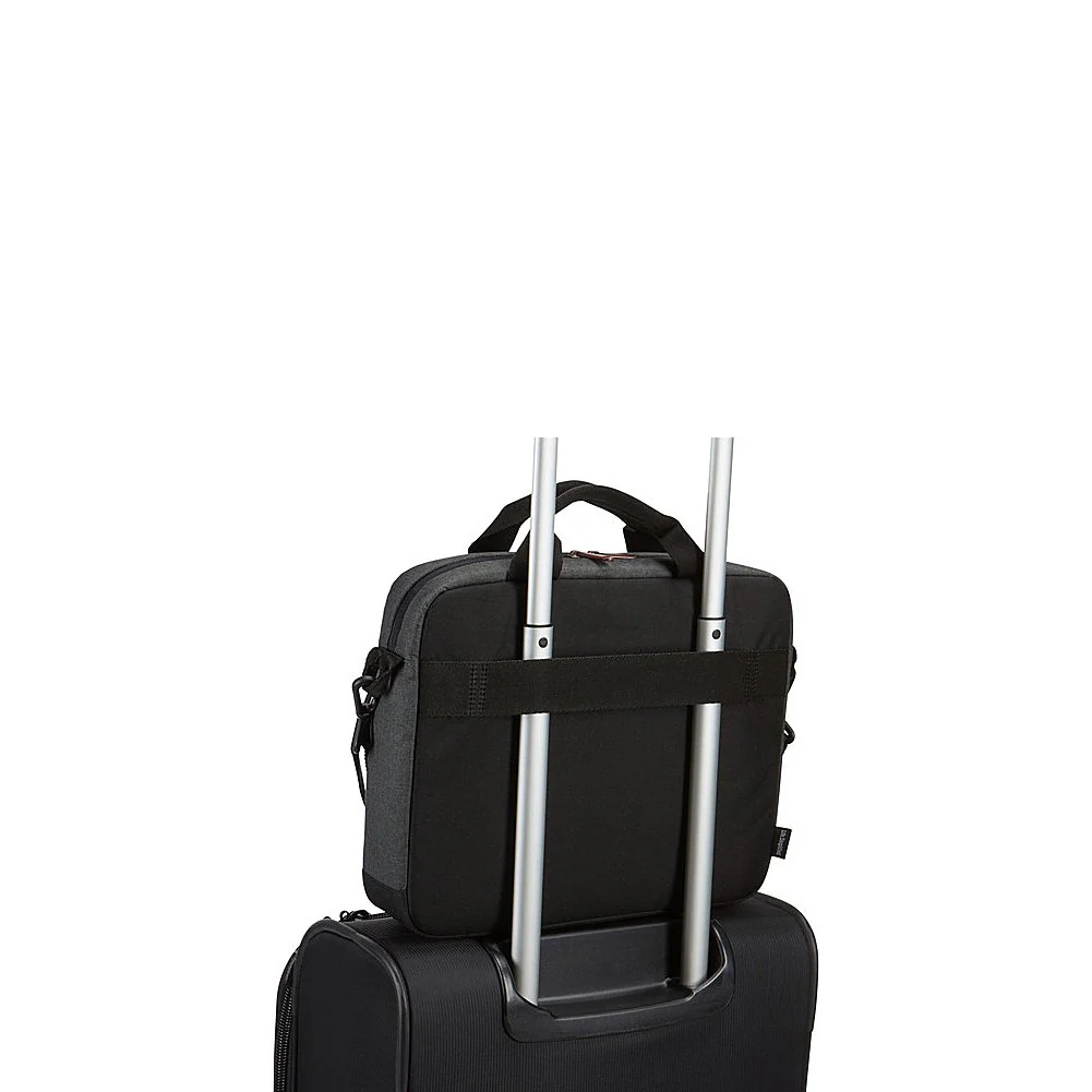 Case Logic Slim Era Attache 11.6" Laptop Computer Travel Bag in Black - Image 3