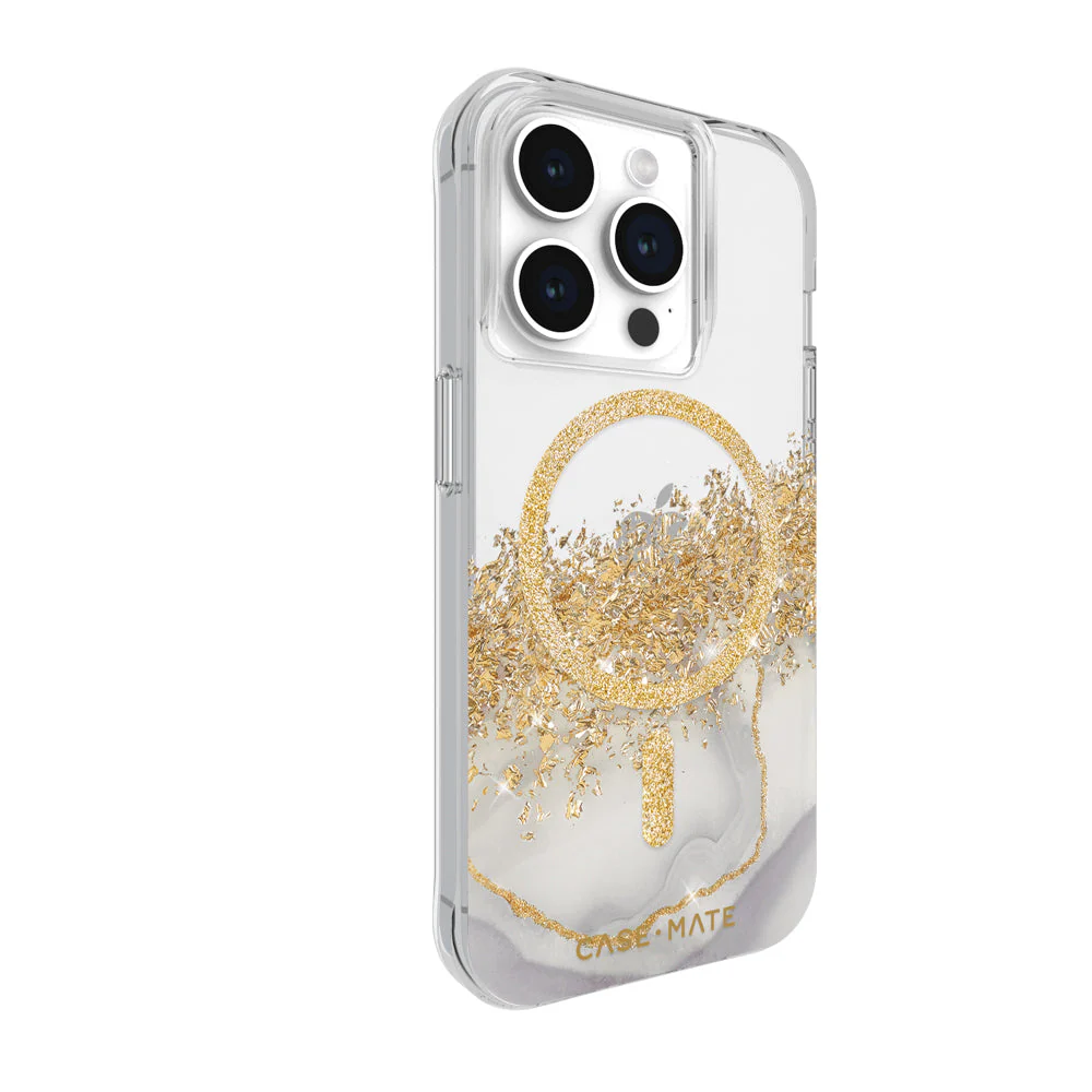 Case-Mate Karat Case for iPhone 15 Pro (Magsafe) - Marble - Image 2