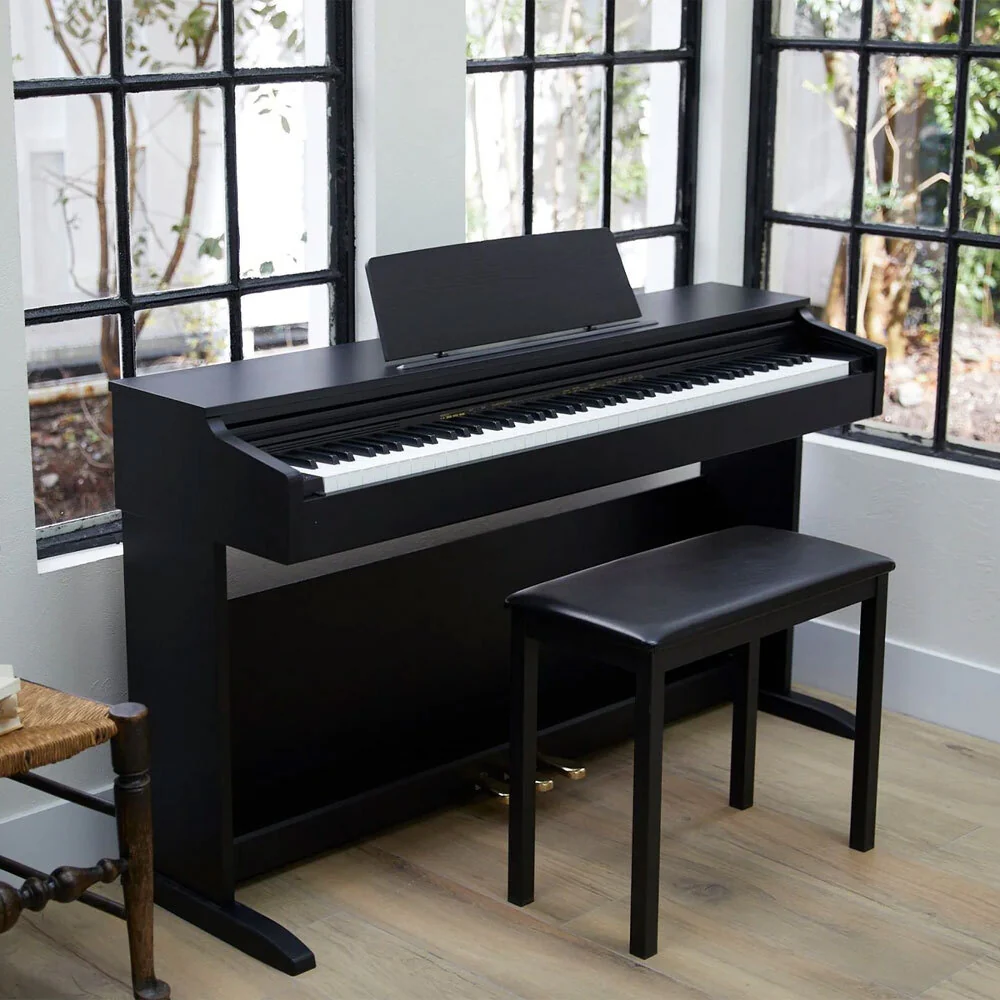 Casio Celviano 88-Note Digital Piano with Bench - Black - Image 2
