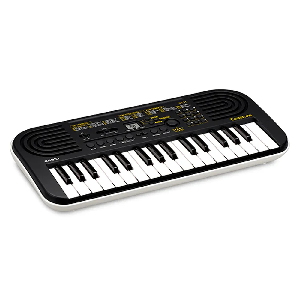 Casio SA-51 Casiotone Mini Portable 32 Key Musical Keyboard/Electric Piano Black - Image 2
