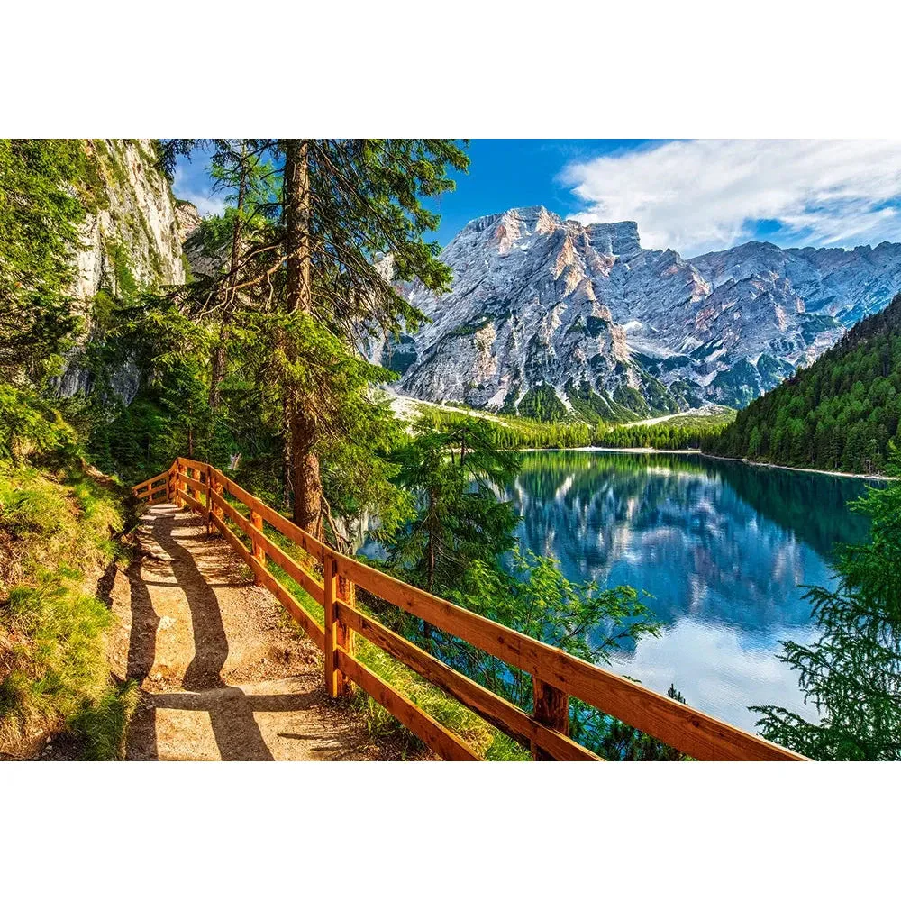 Castorland 1000-Pieces Braies Lake Italy Puzzle - Image 2