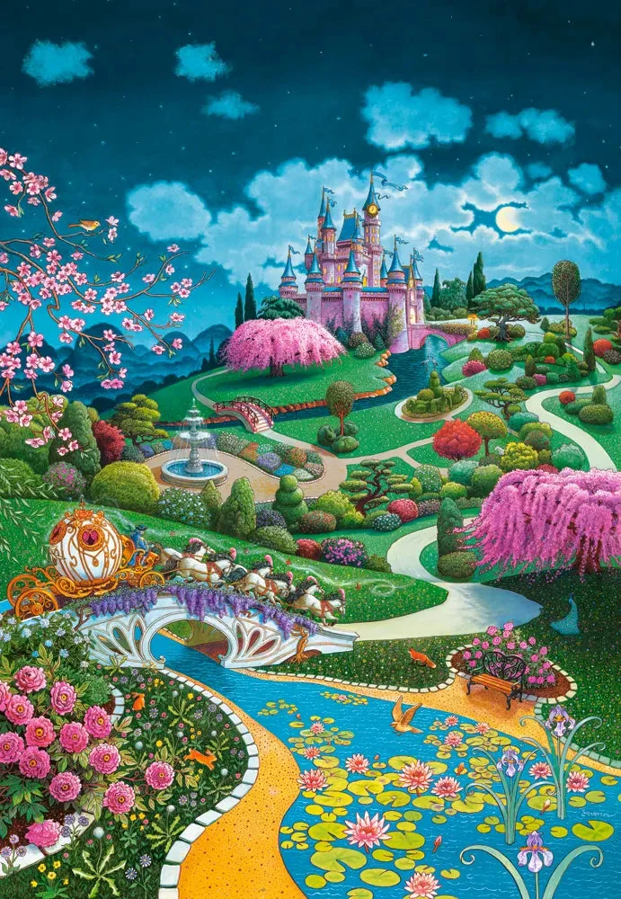 Castorland 1000-Pieces Cinderellas Castle Puzzle - Image 2