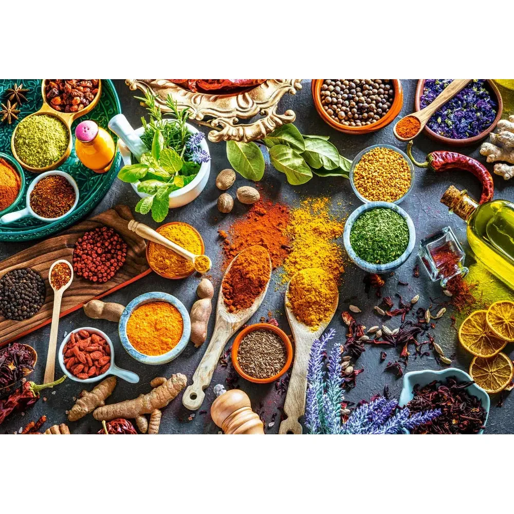 Castorland 1000-Pieces Colors of Spices Puzzle - Image 2