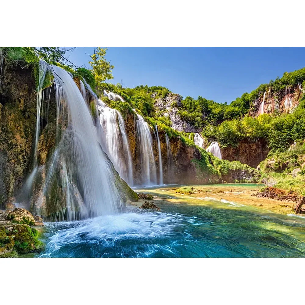 Castorland 1000-Pieces Land of Falling Lakes Puzzle - Image 2