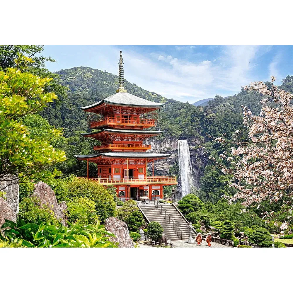 Castorland 1000-Pieces Seiganto-Ji Temple Japan Puzzle - Image 2