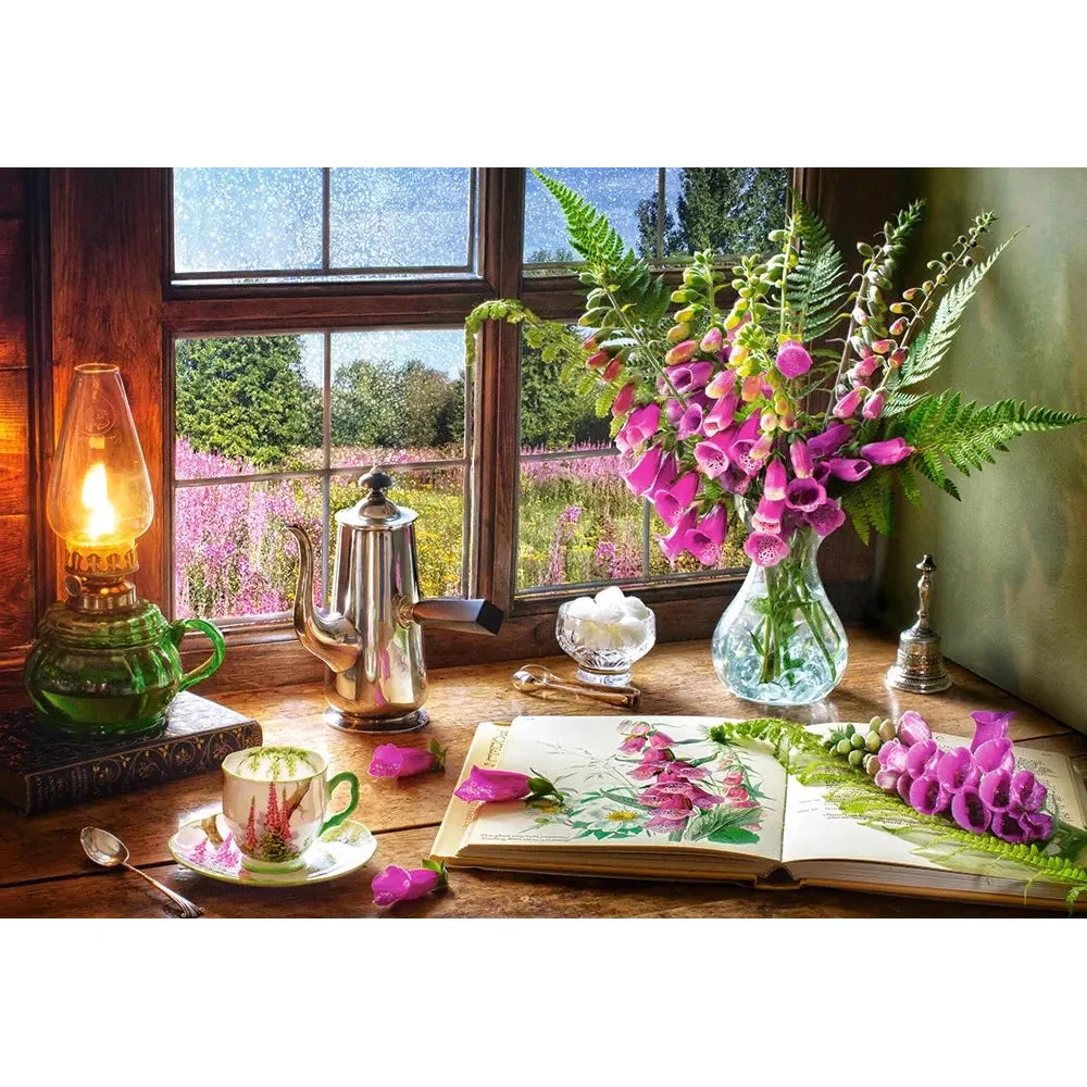 Castorland 1000-Pieces Still Life With Violet Snapdragons Puzzle - Image 2