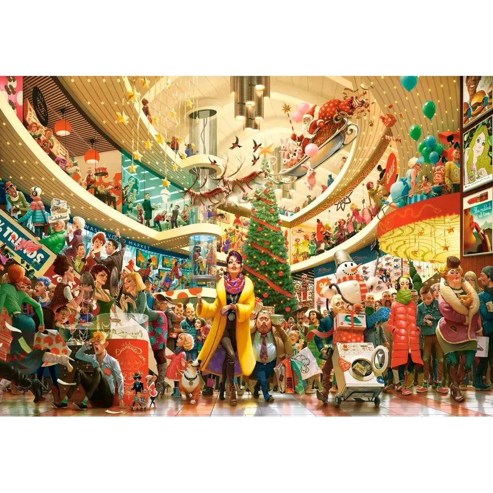 Castorland 1500-Pieces Crazy Shopping Puzzle - Image 2