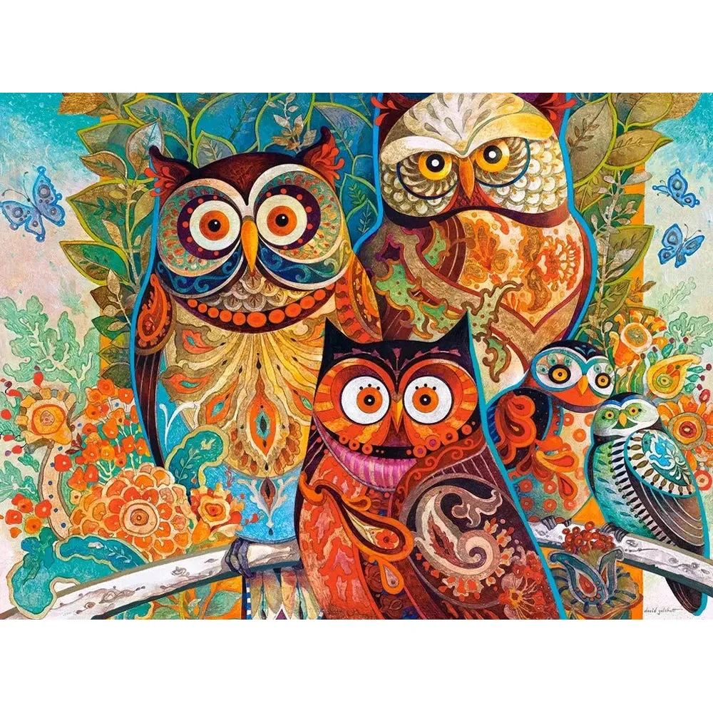 Castorland 2000-Pieces Owls Puzzle - Image 2