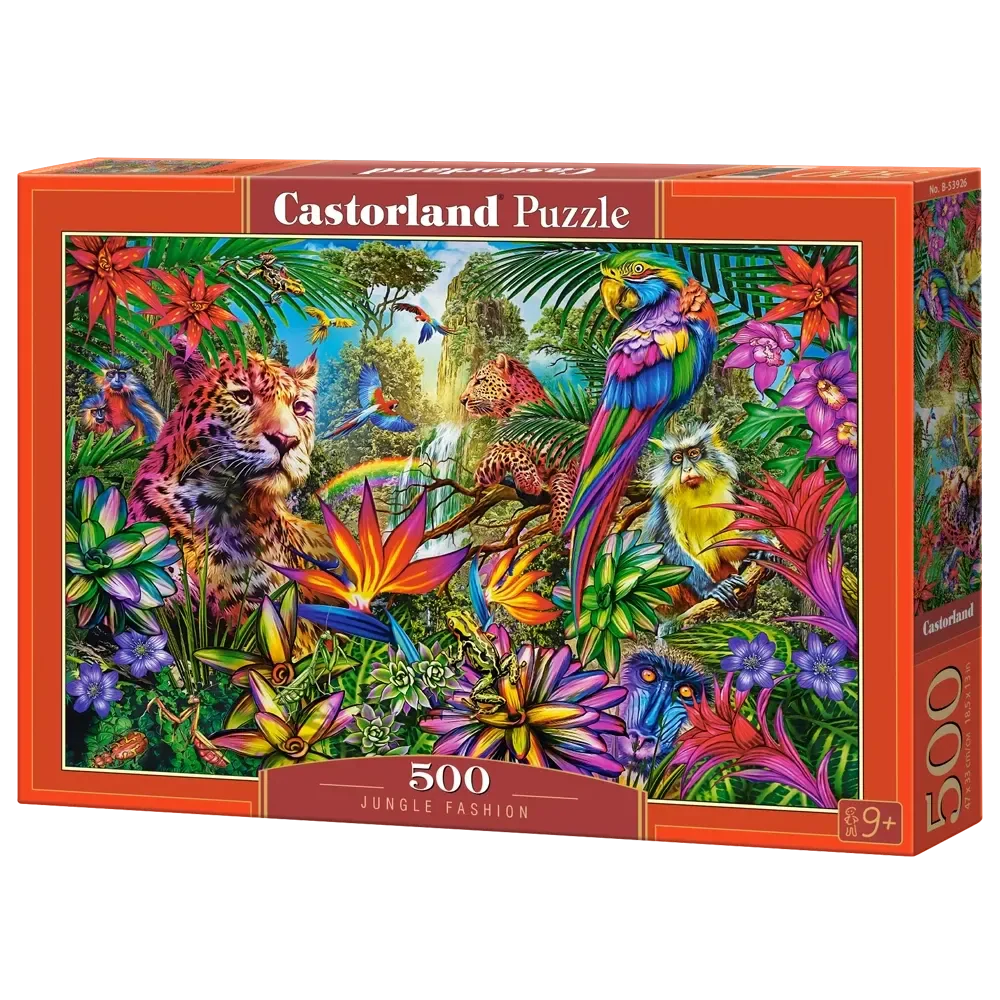 Castorland 500-Pieces Jungle Fashion Puzzle - Image 2