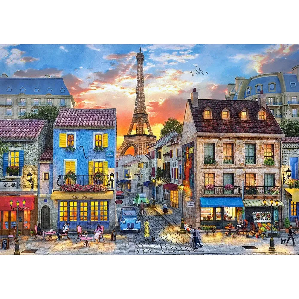 Castorland 500-Pieces Streets of Paris Puzzle - Image 2