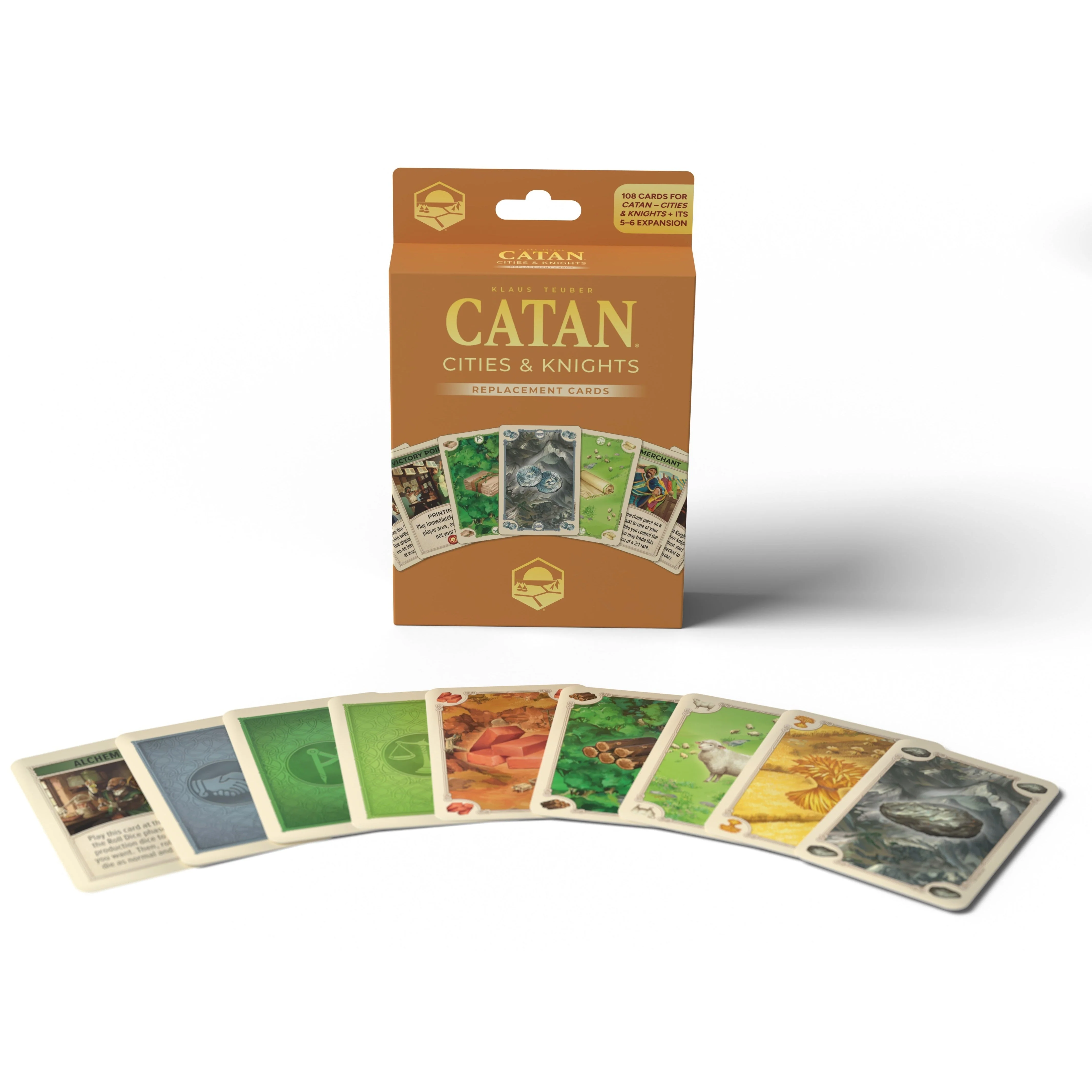 Catan Studio CATAN 6th Edition - Cities & Knights Cards Accessory - Image 2