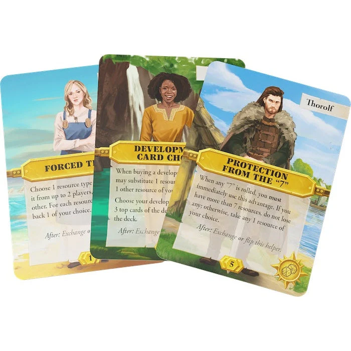 Catan Studio Catan Scenario The Helpers Expansion Game - Image 3