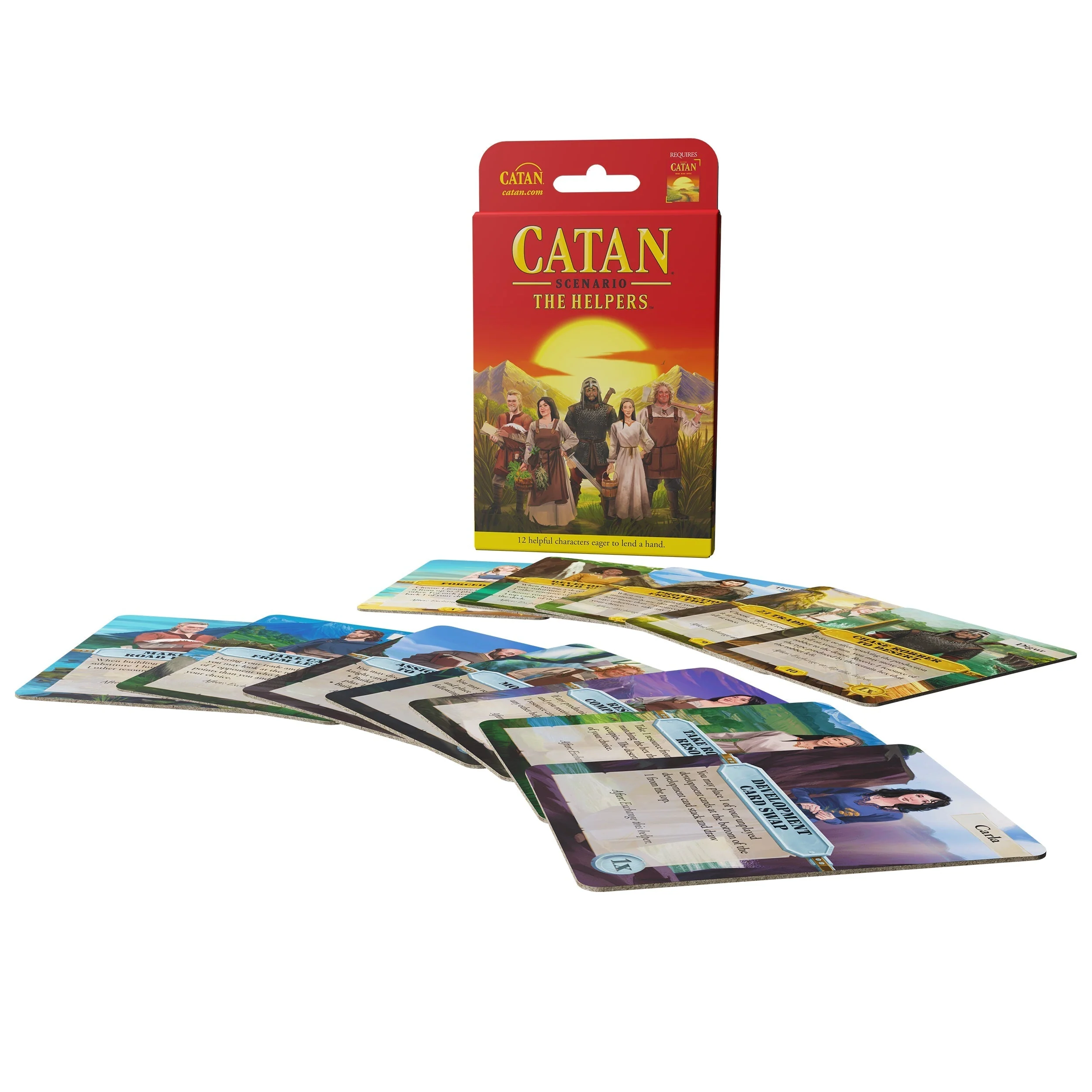 Catan Studio Catan Scenario The Helpers Expansion Game - Image 4