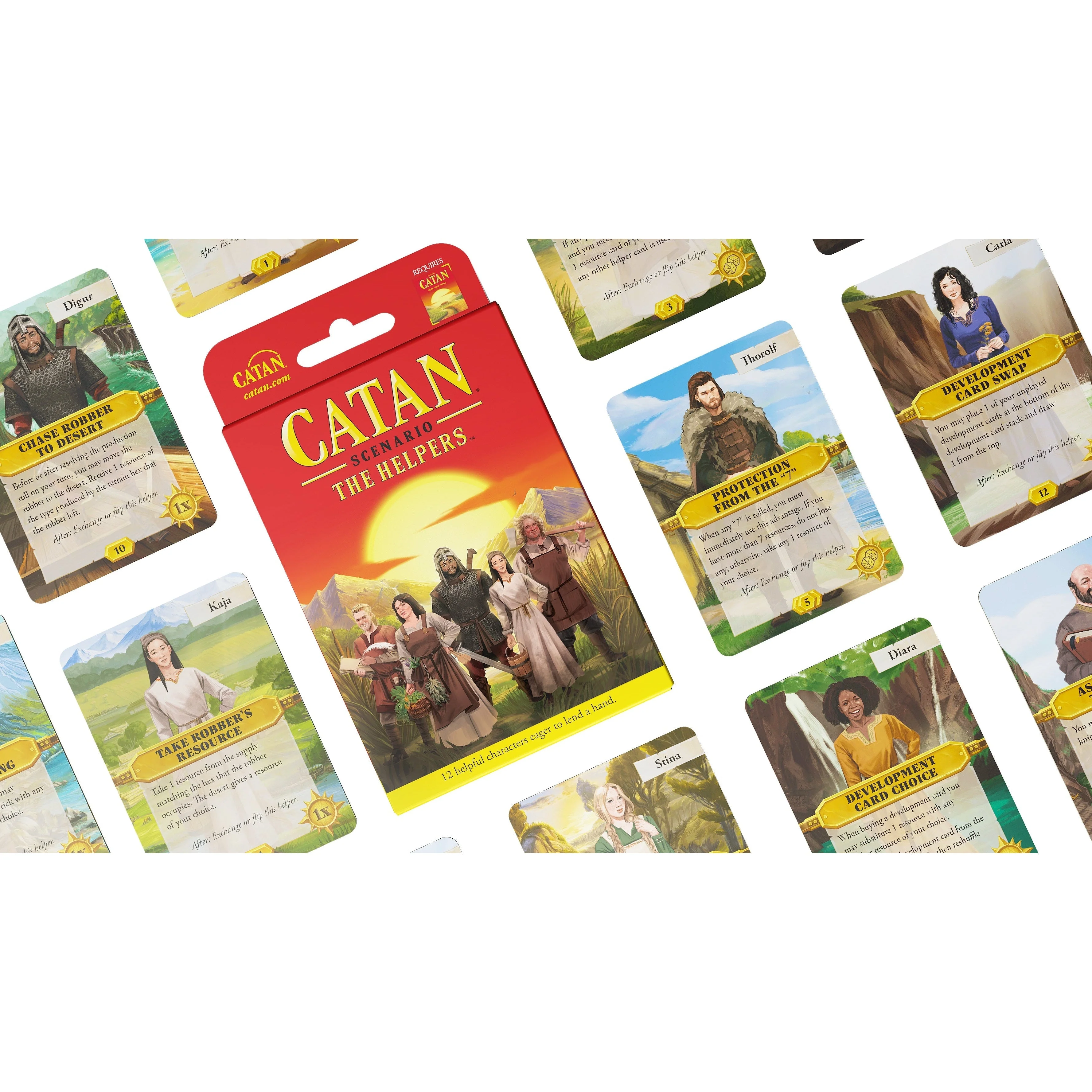 Catan Studio Catan Scenario The Helpers Expansion Game - Image 5